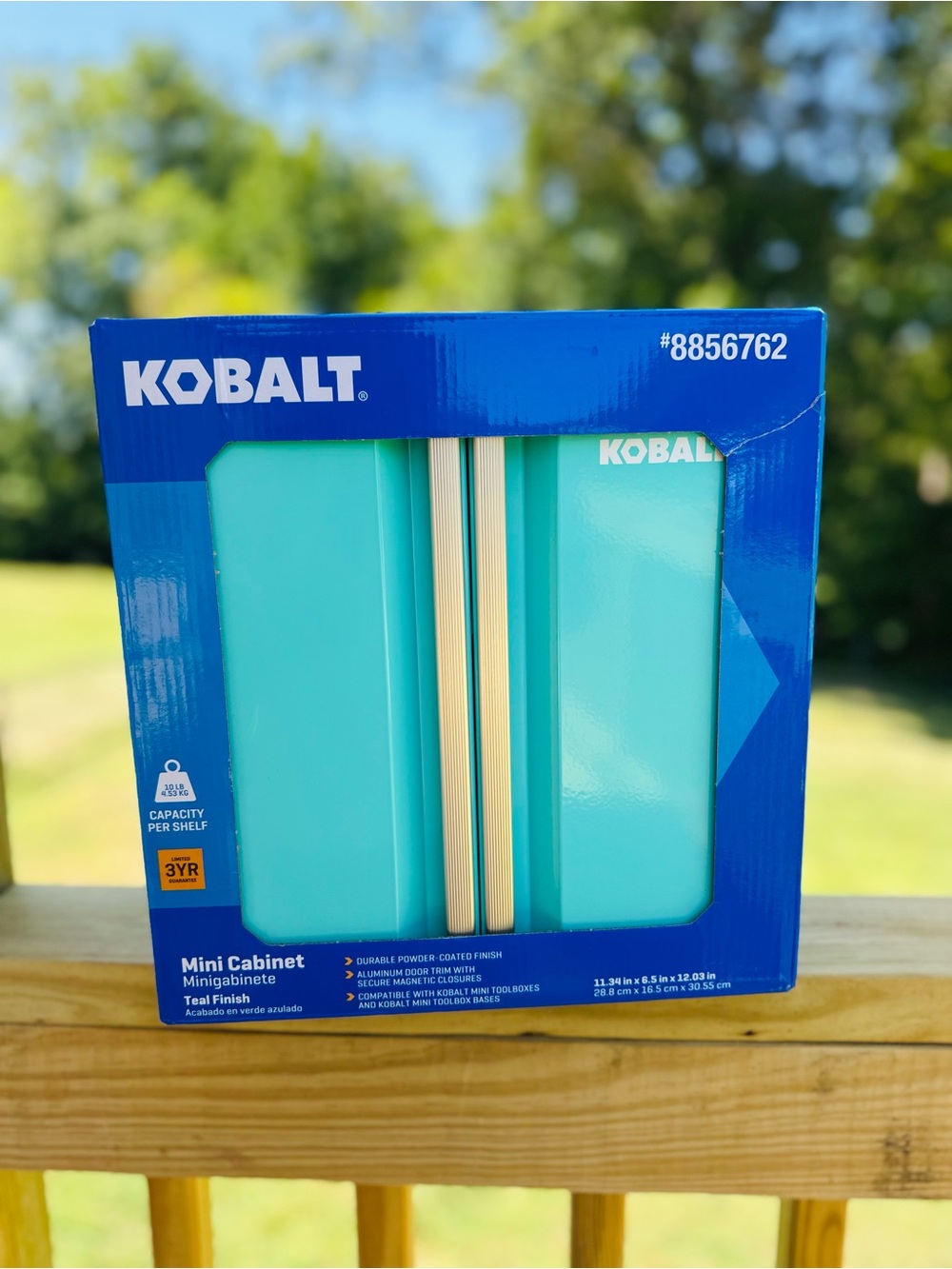 Kobalt Mini Cabinet TEAL NWT - Sold out!